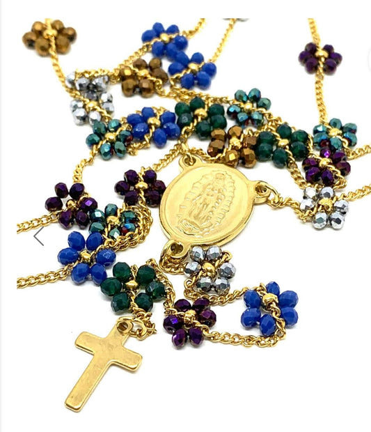Collier Chapelet Croix ALANI