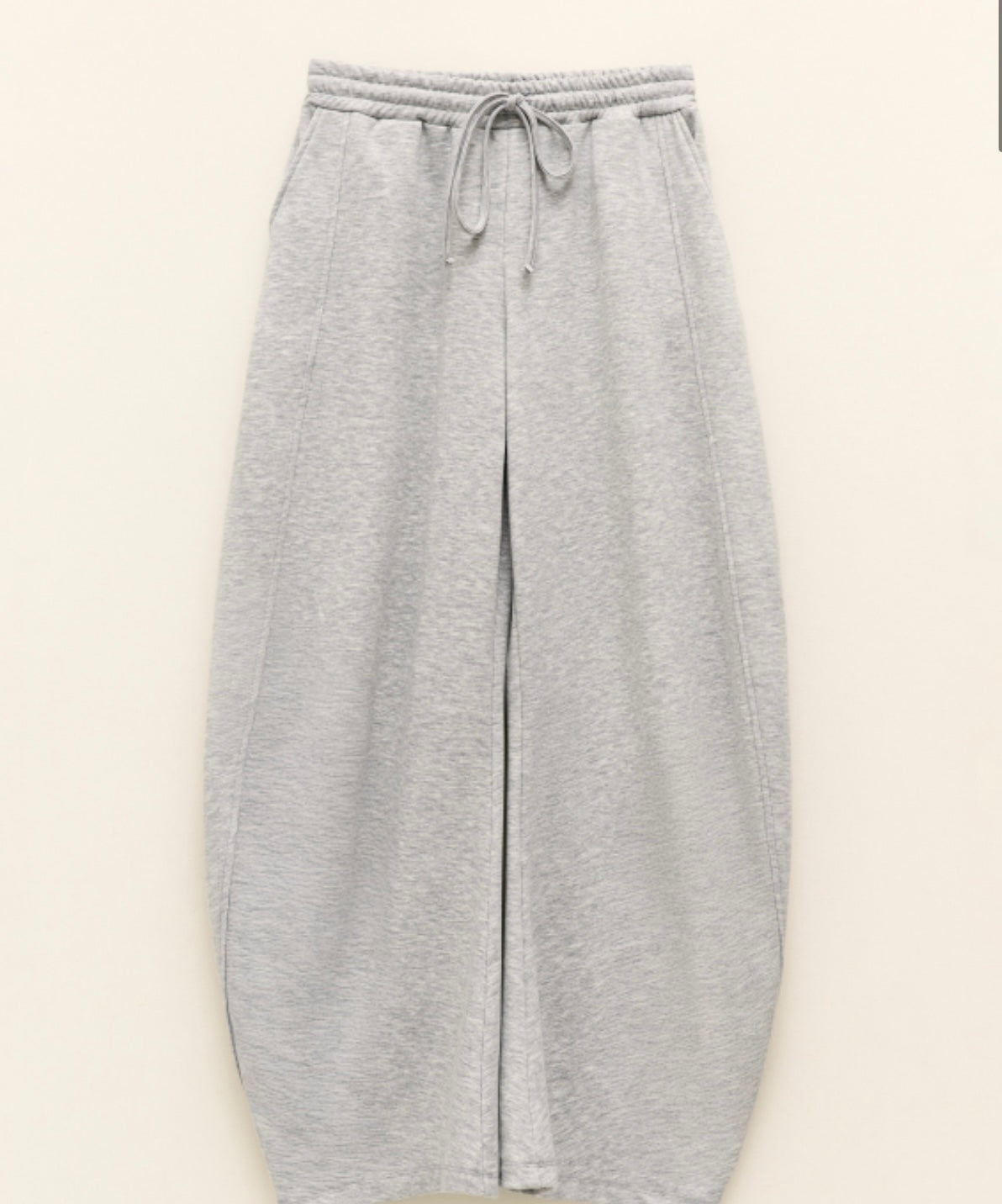 PANTALONI LARGHI CON ELASTICO IN VITA