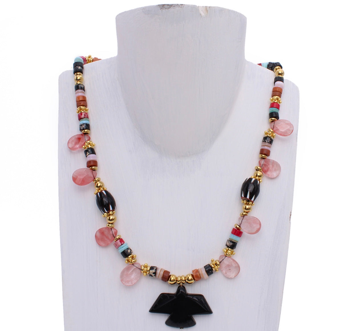 Collana feticci nativi Bird