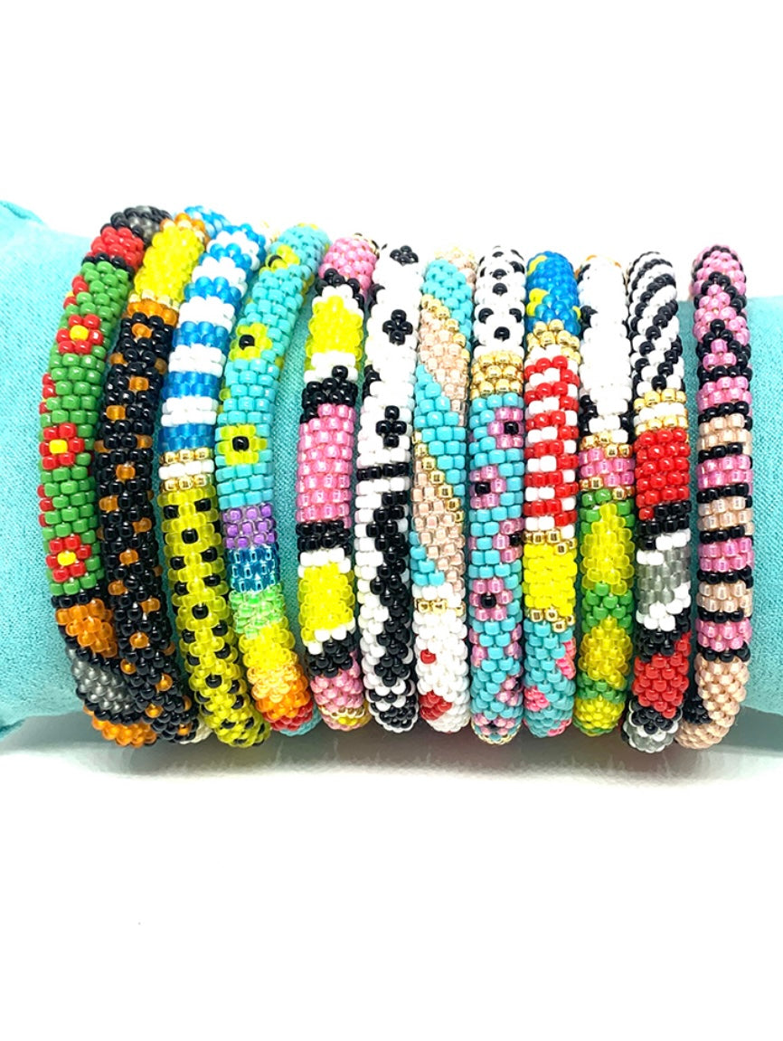 Bracelet Népalais DONUTS WAX