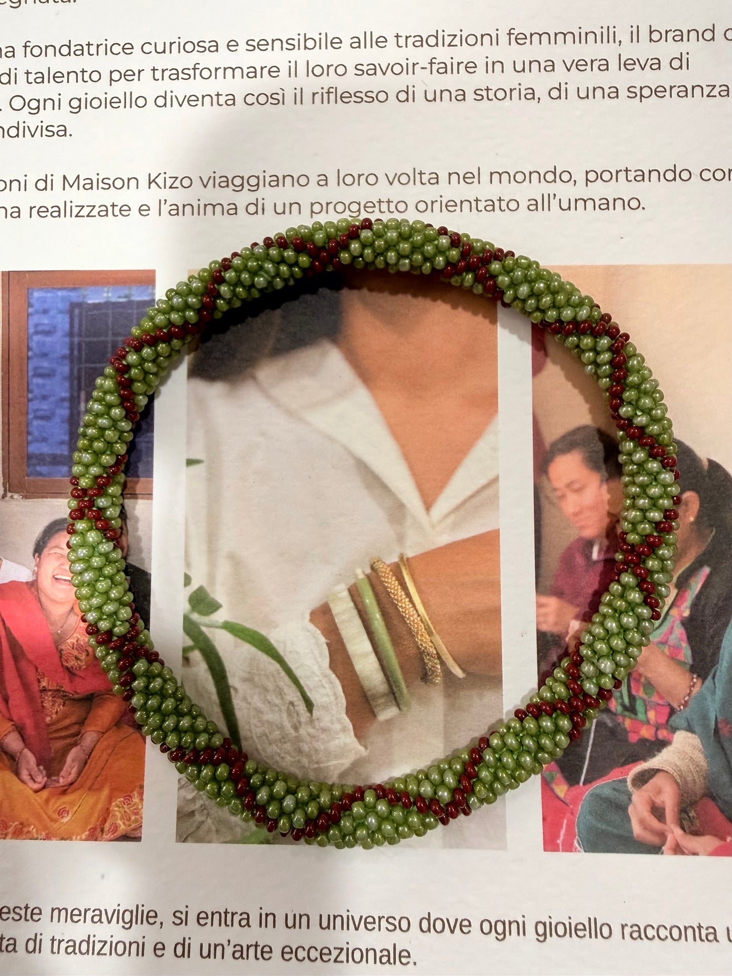 Cavigliera Nepalese Maison Kizo