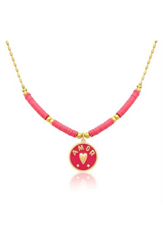 Collier Kiss-Amour