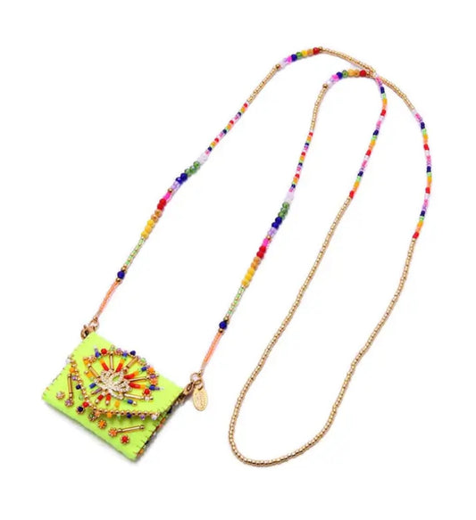 Pochette Chakra Lotus 7 pierres