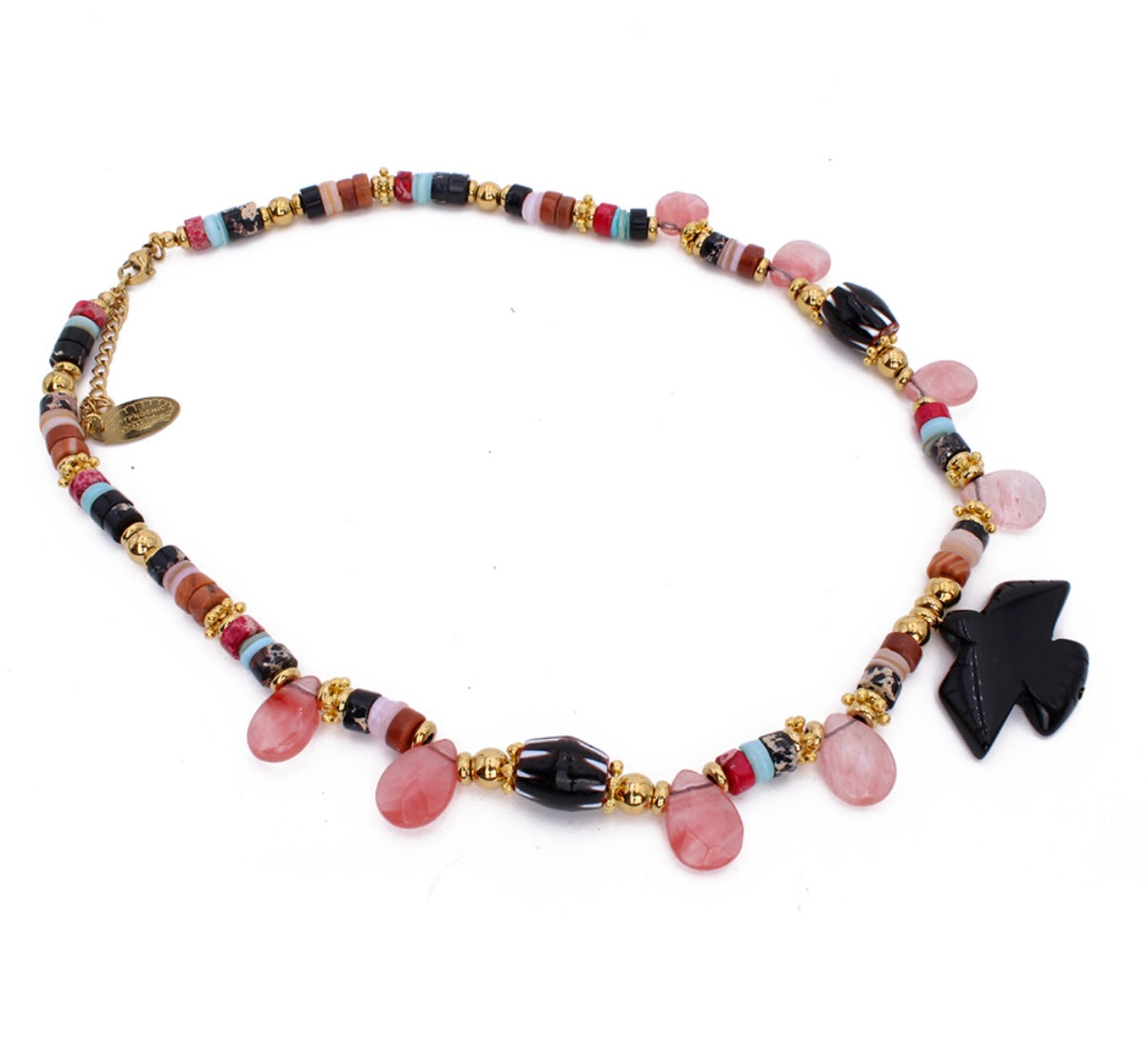 Collana feticci nativi Bird