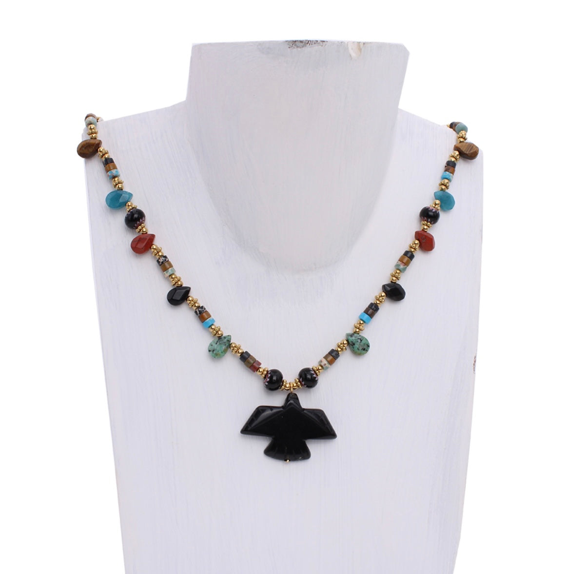 Collana feticci nativi Bird