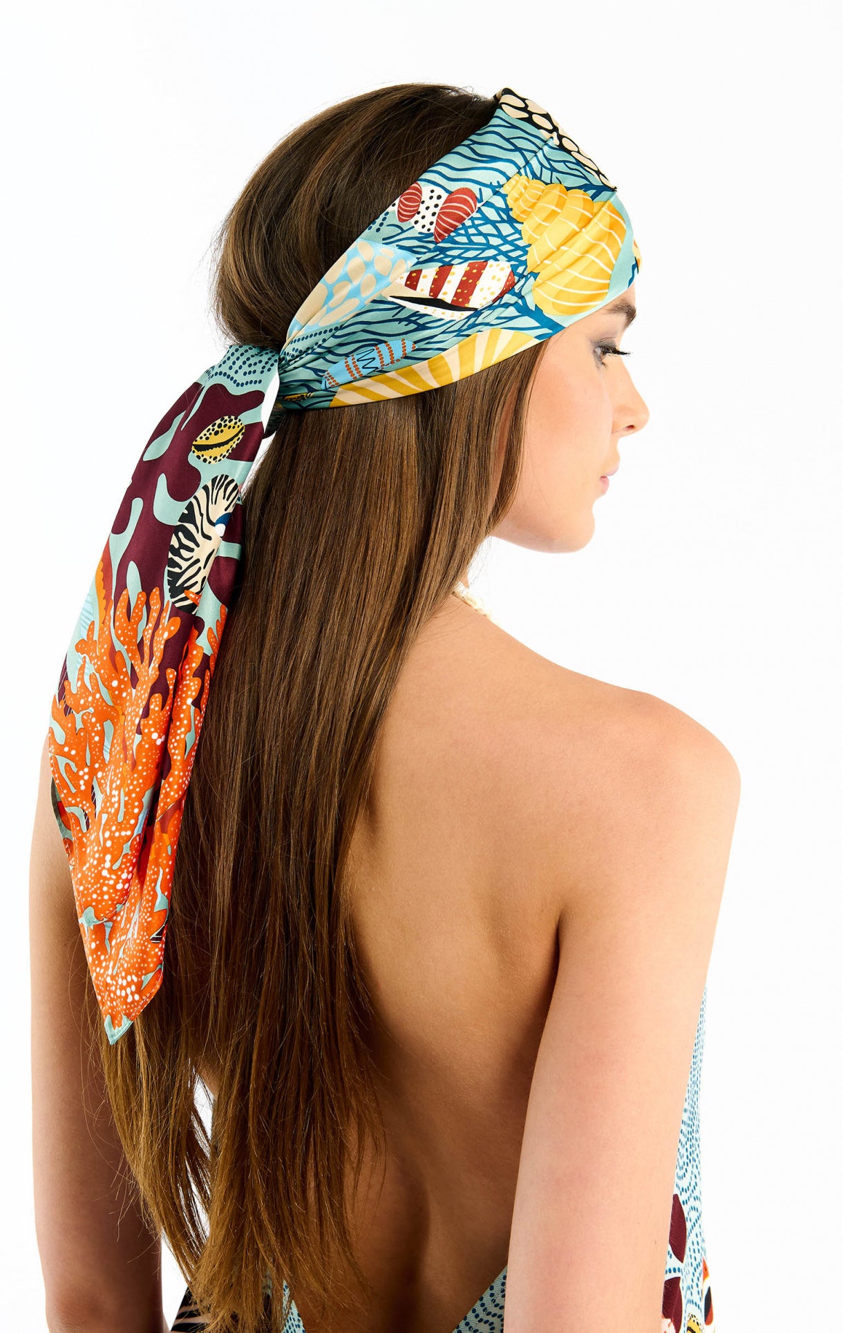 FOULARD MEDIUM CORAL