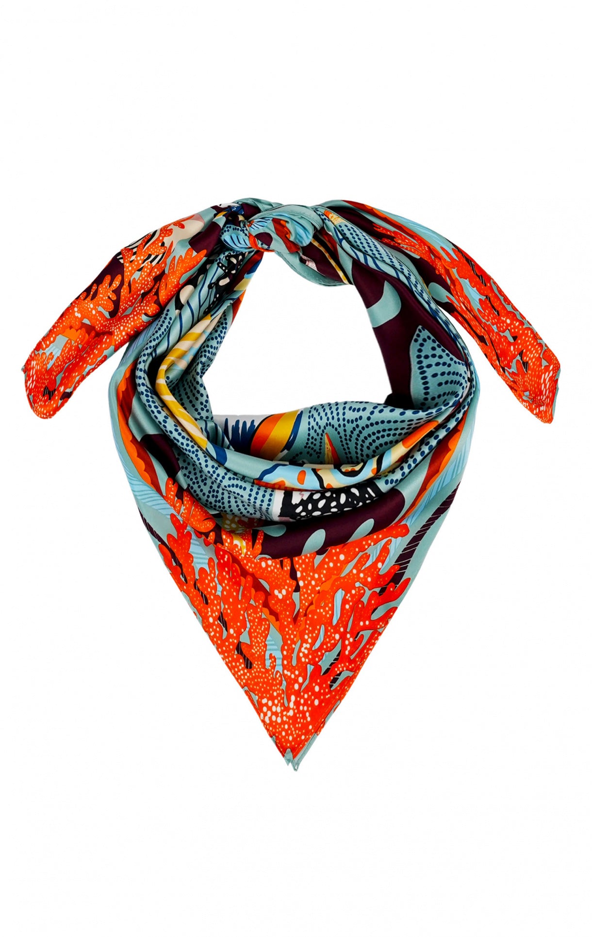 FOULARD MEDIUM CORAL