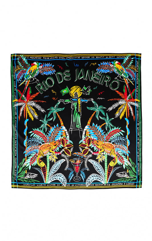 FOULARD MEDIUM BAHIA 90x90