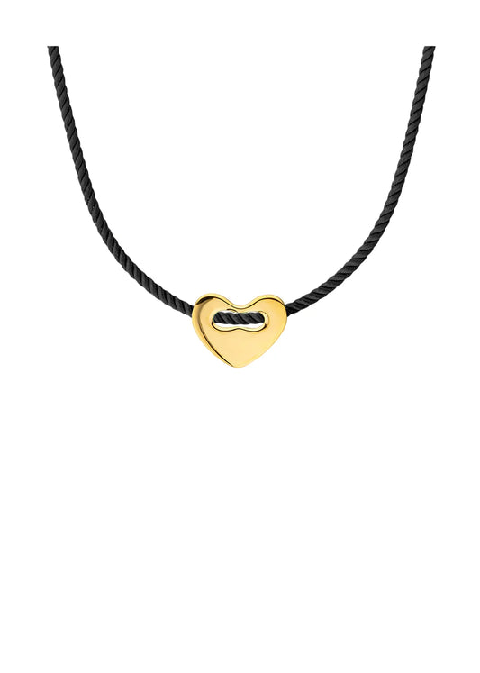 NECKLACE - BLACK CORAZON