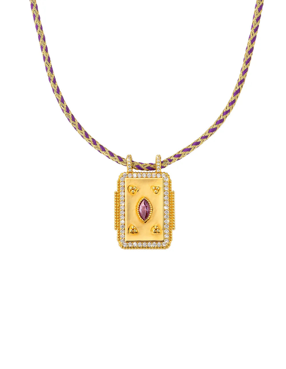 NECKLACE - PURPLE MYSTIC BOHEME