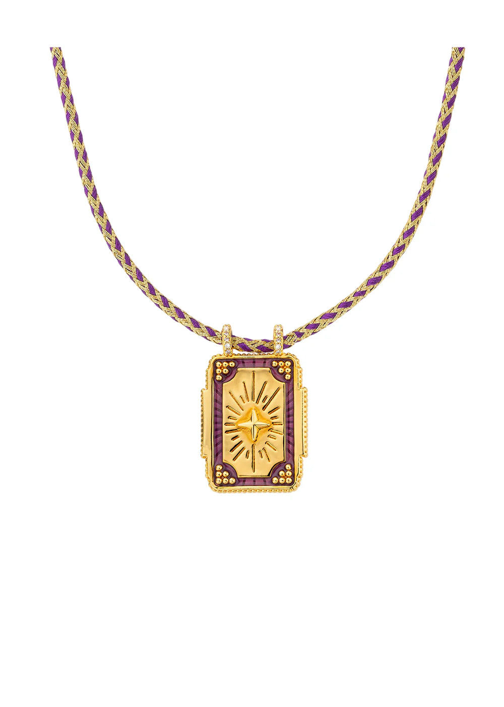 NECKLACE - PURPLE MYSTIC BOHEME
