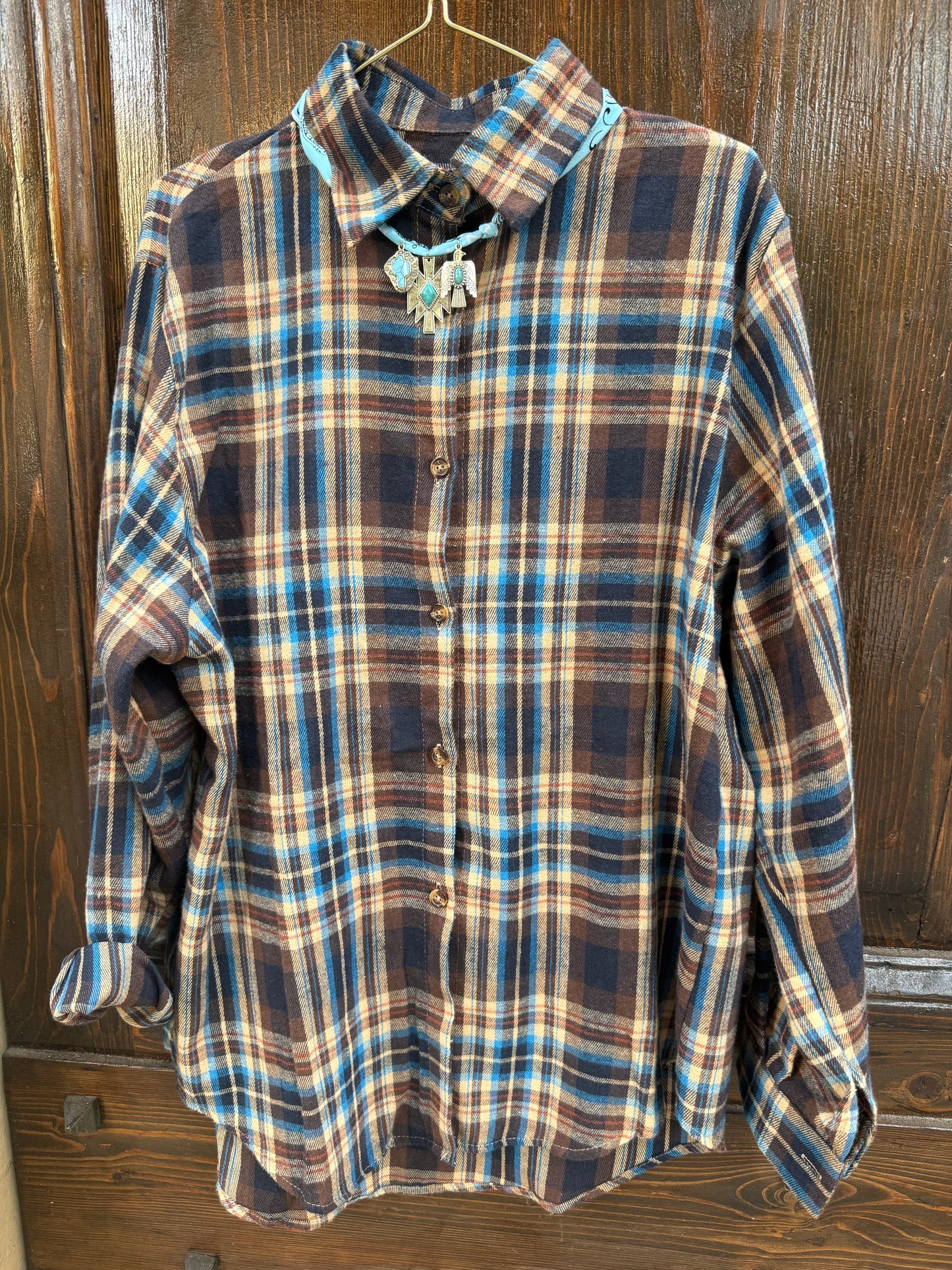 Camicia Scacchi lana