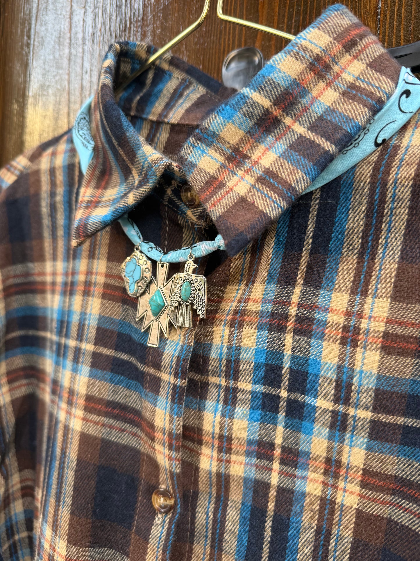 Camicia Scacchi lana