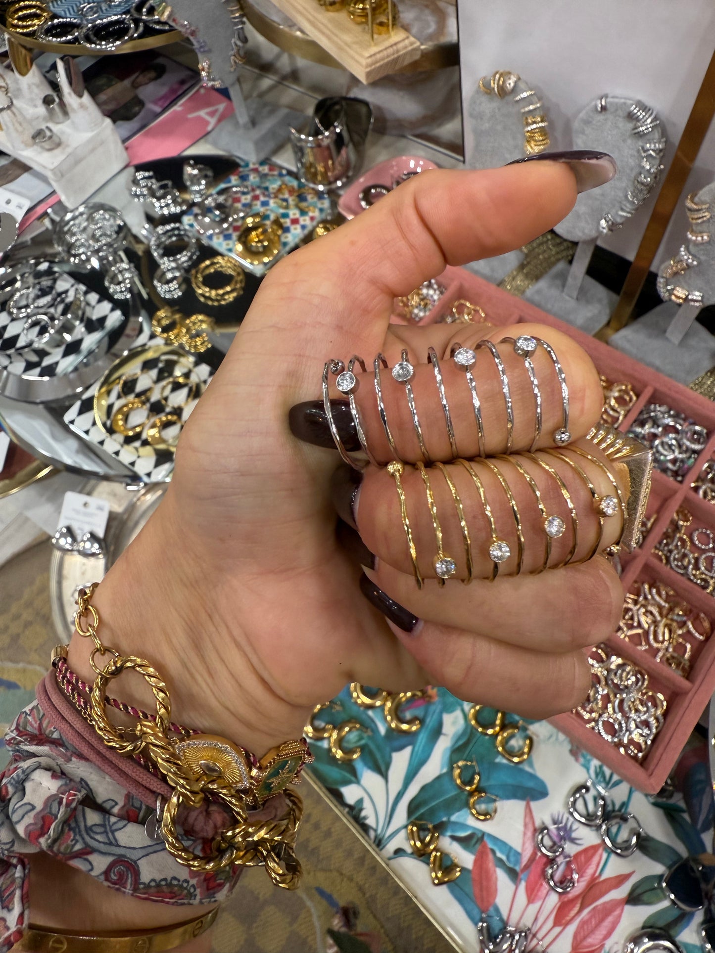 Anelli spirale regolabili