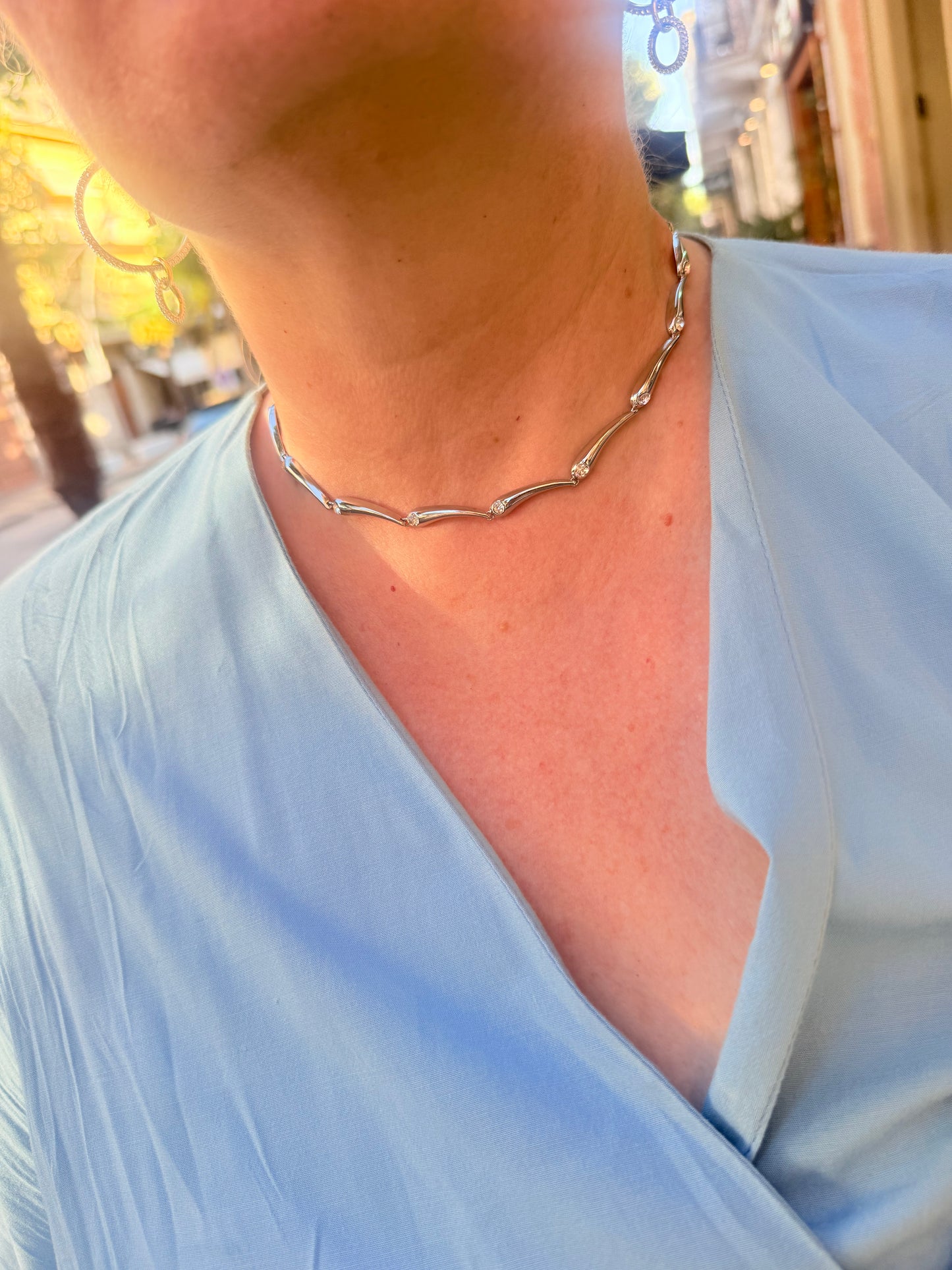 Collana Chocker drop