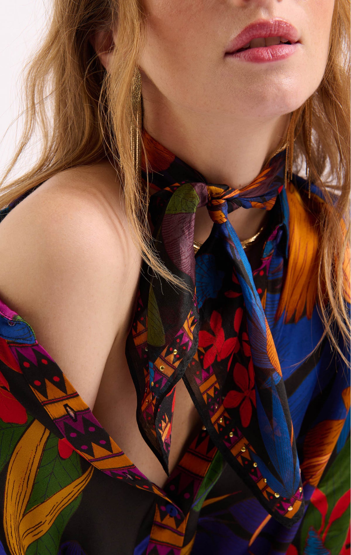 FOULARD MEDIUM PETAL