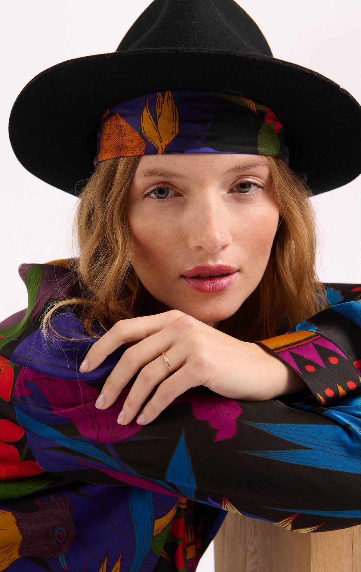 FOULARD MEDIUM PETAL