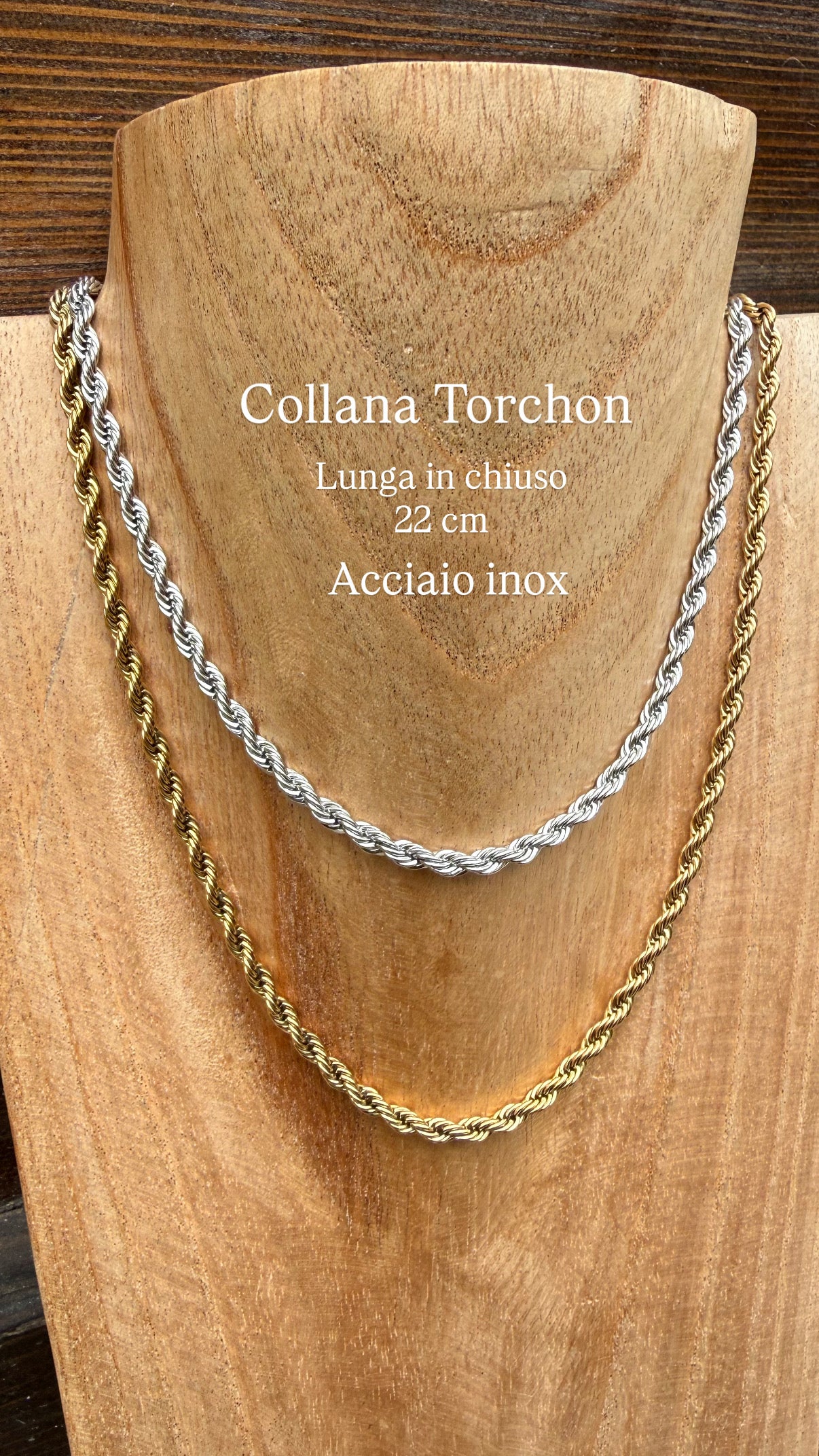 Collana Torchon 0,4 spessore