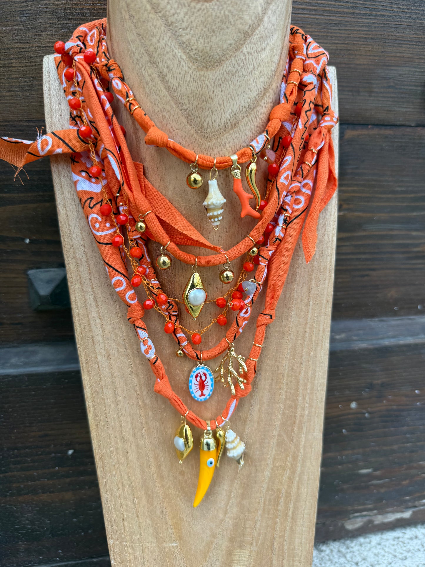 Collection Mediterrane’ rossa/arancio