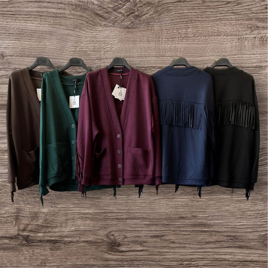 Cardigan Frange
