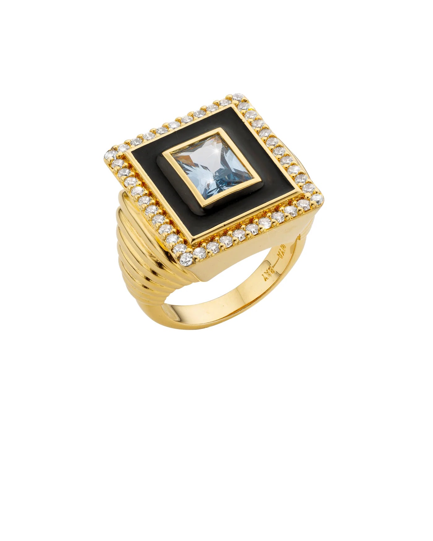 RING - BLUE STONE LISA