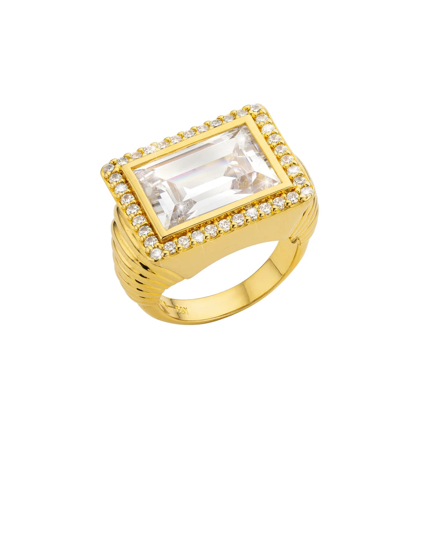 RING - WHITE STONE SOFIA