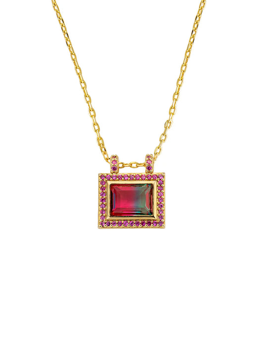 NECKLACE - RUBY WATERMELON EL PASO