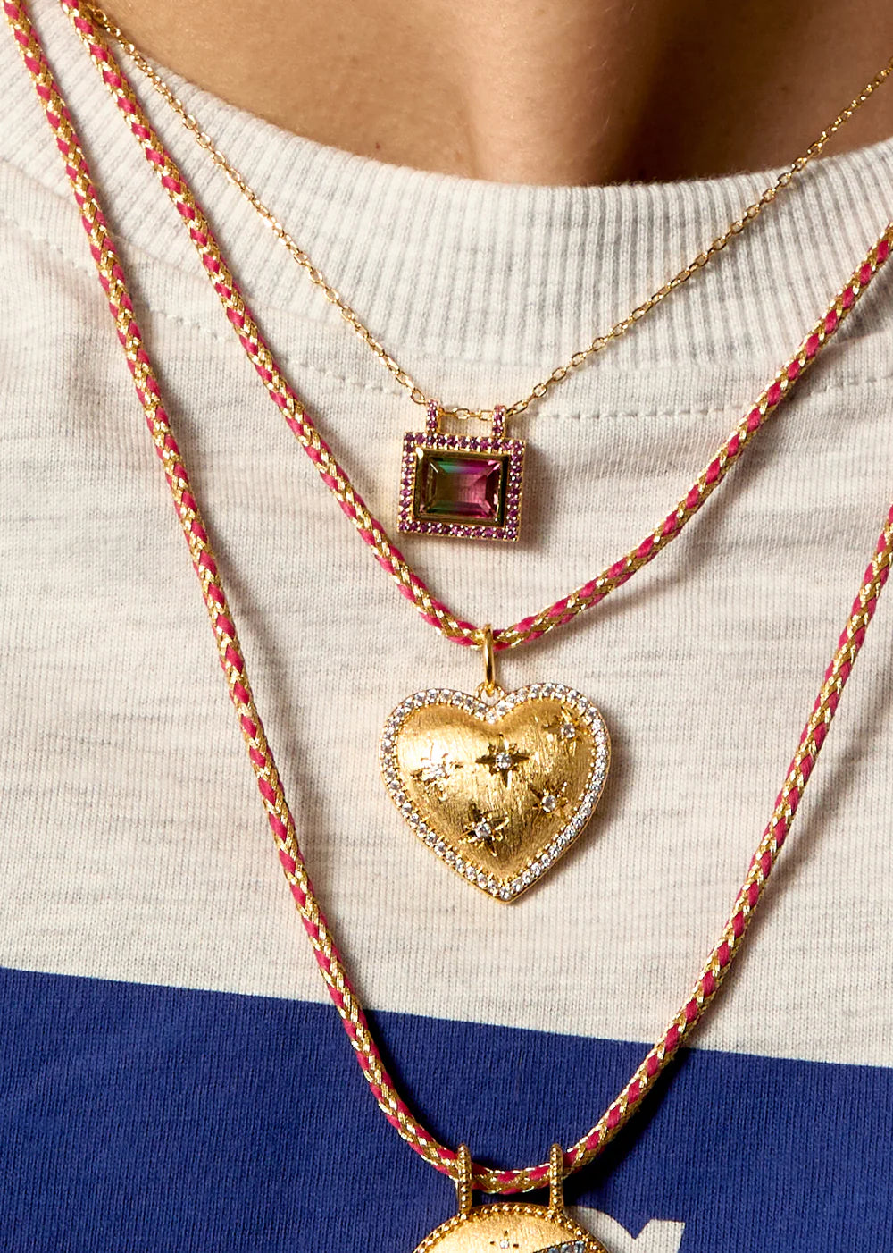 NECKLACE - RUBY WATERMELON EL PASO