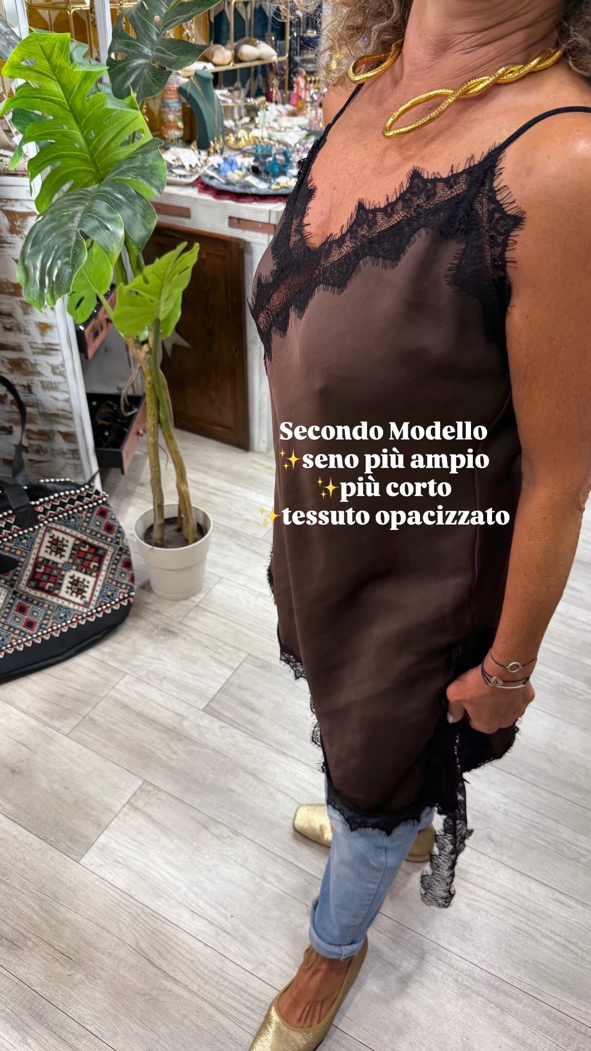 Canotta 2 Lingerie asimettrica