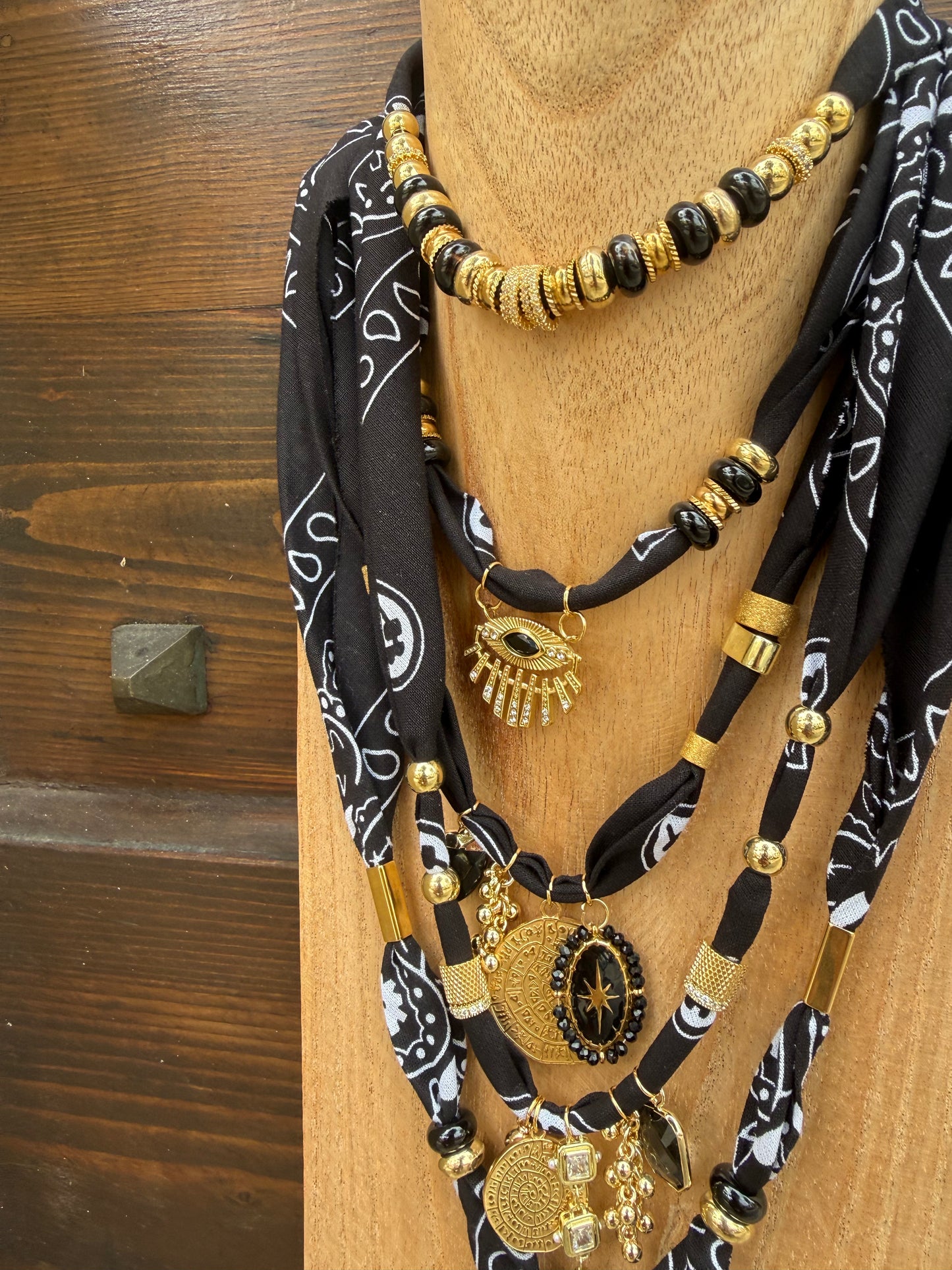 BANDANE RELIQUES BLACK