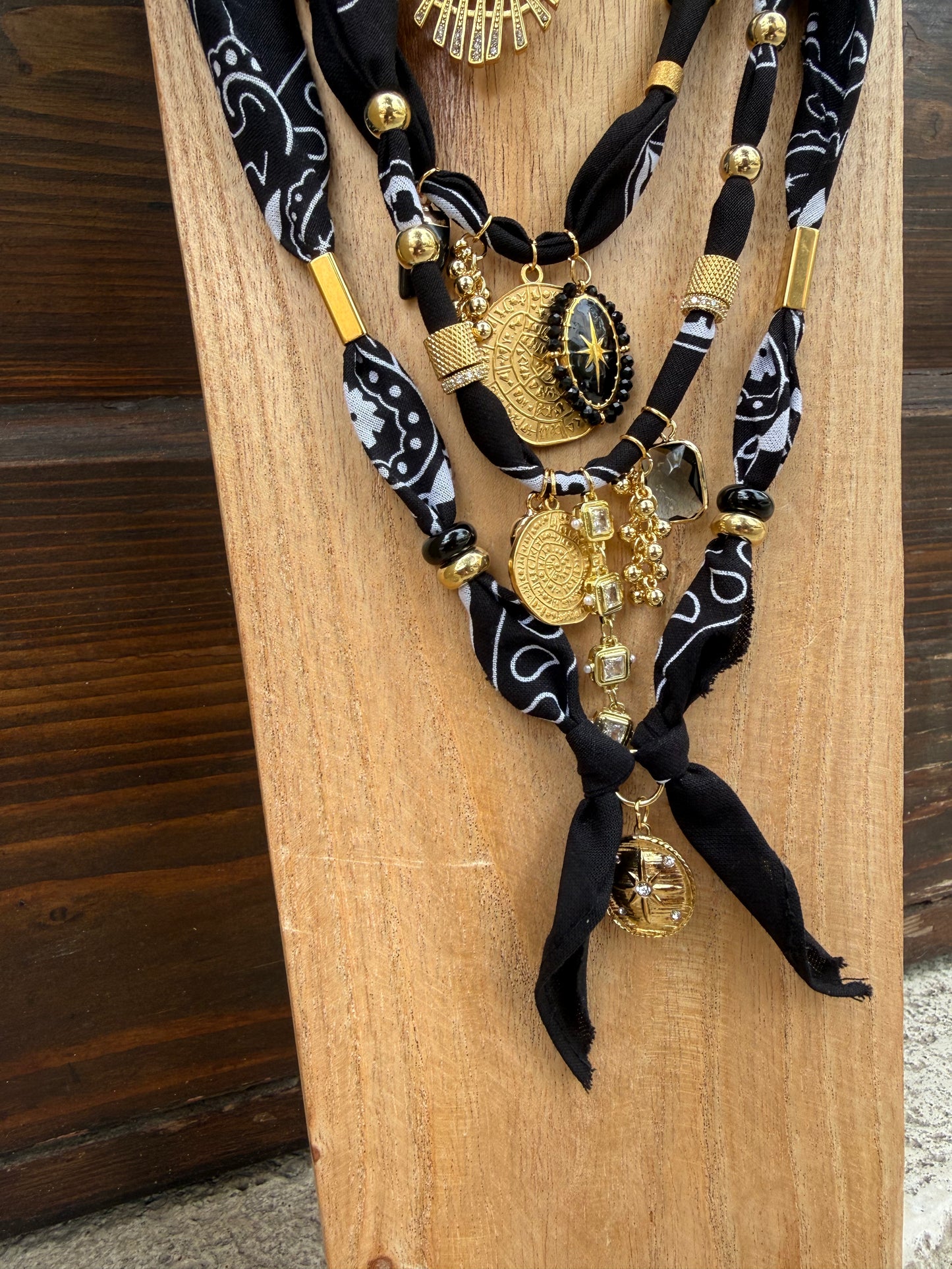 BANDANE RELIQUES BLACK