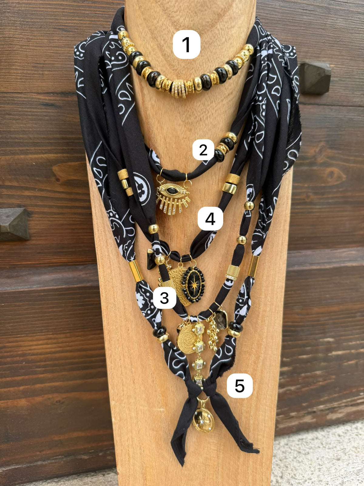 BANDANE RELIQUES BLACK