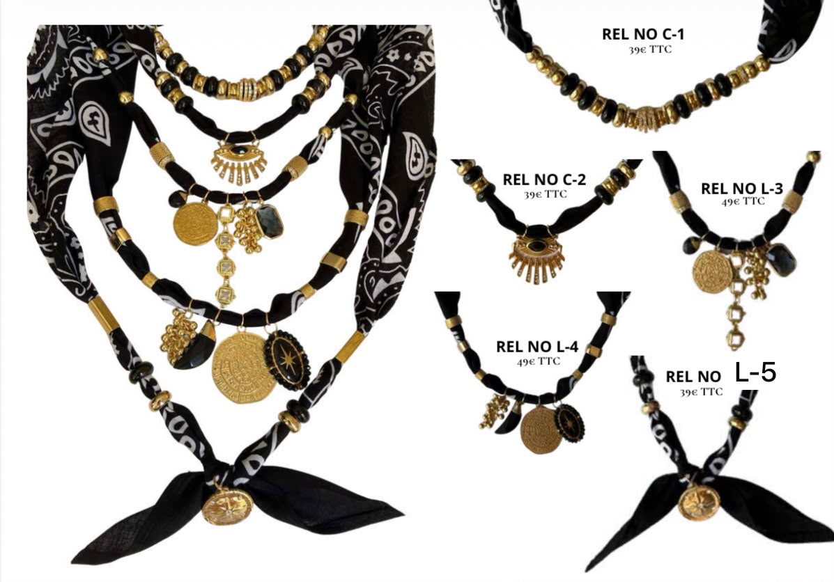BANDANE RELIQUES BLACK