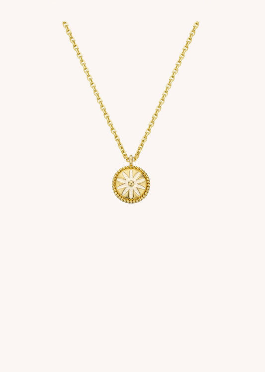 COLLIER - IVORY FLOWER