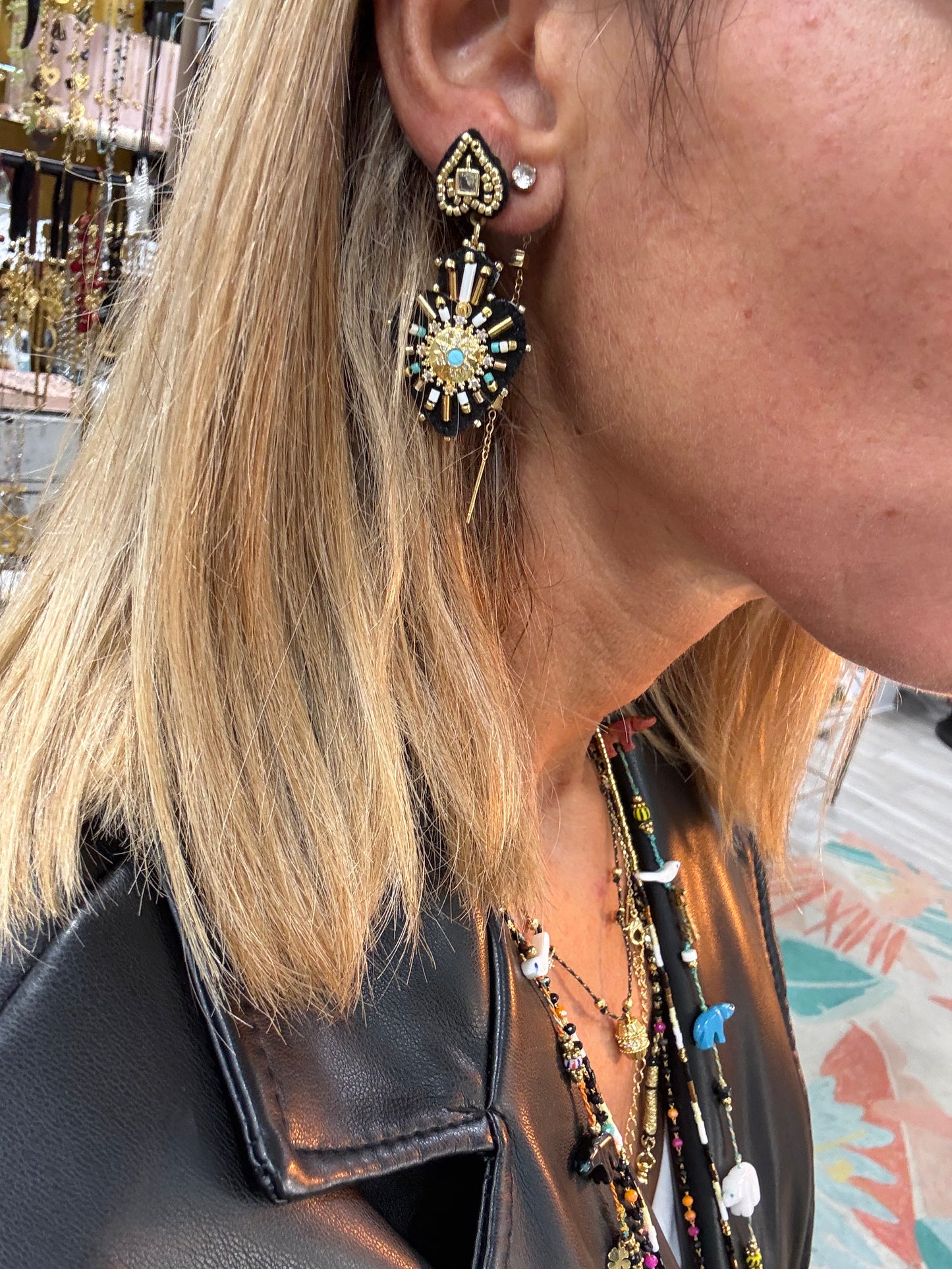 Boucle d’Oreille Fantaisie JULIA