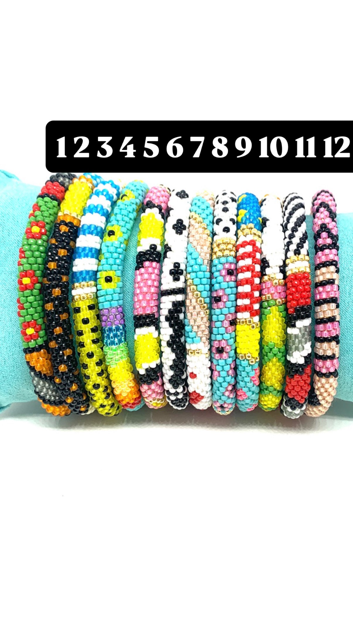 Bracelet Népalais DONUTS WAX