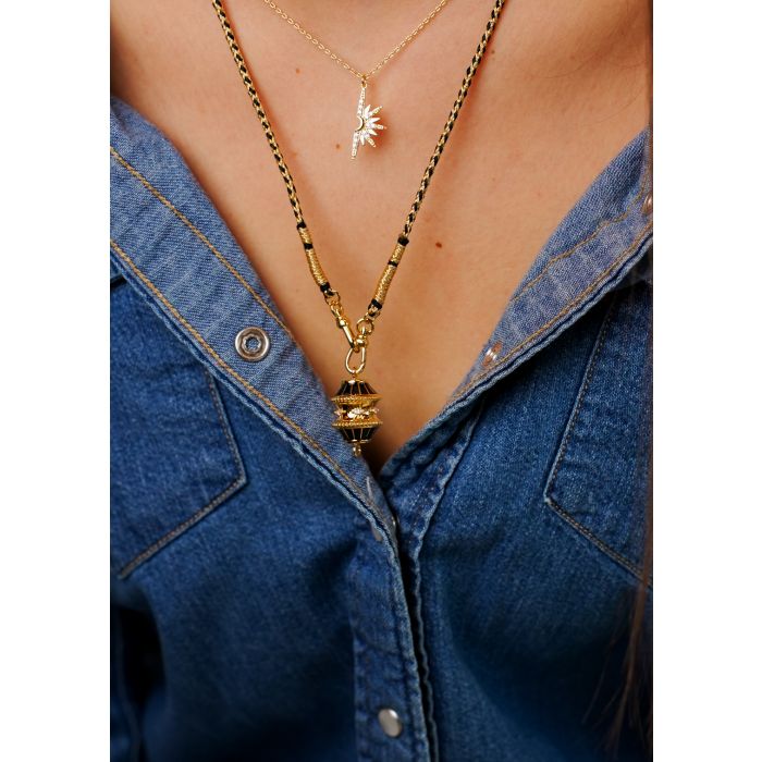 NECKLACE - BLACK TALISMAN