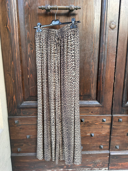 PANTALONI ANIMALIER LUMINA