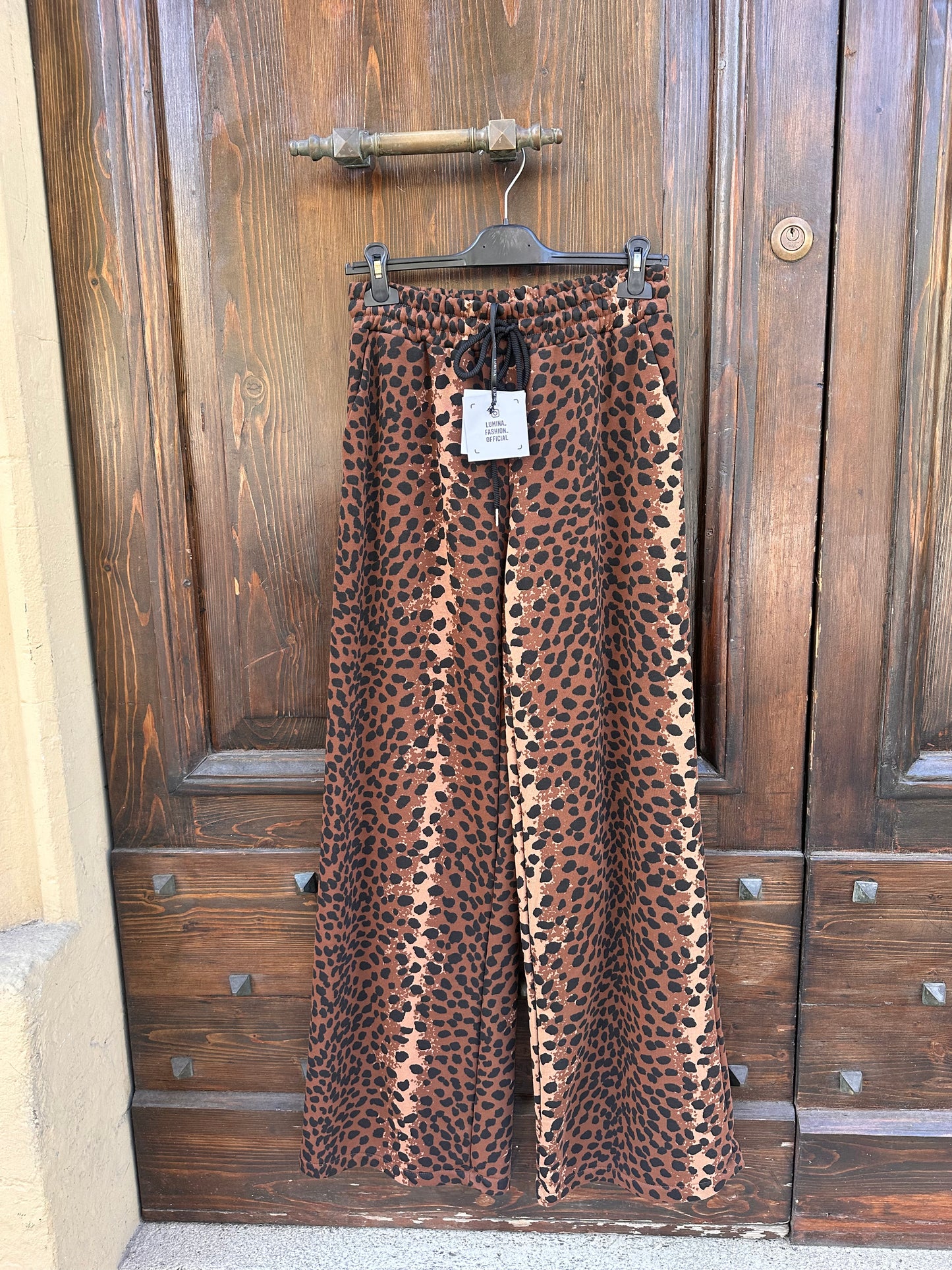 PANTALONE TUTA ANIMALIER LUMINA